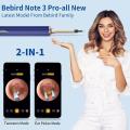 Bebird Note3 Pro Ear Wax Removal Tool Camera Bebird Ear Cleaner 10 Megapixel HD Otoscope with Light Ear Camera with Tweezers 3-in-1 Spade Ear Cleaner for iPhone Android.