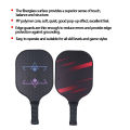 Lightweight Pickleball Paddle, Pickleball Racket Set Pickleball Paddle Carbon Fiber Widely Used for Woamn for Home.
