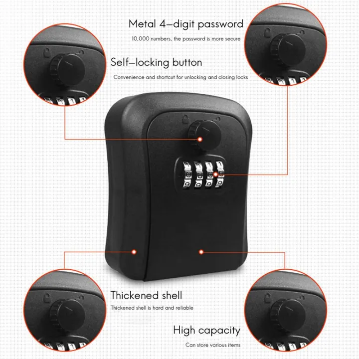 (New)%20key%20lock%20box,%20wall-mounted%20zinc%20alloy%20key%20box%20weatherproof%204-digit%20combination%20key%20torage%20lock%20box%20-%20Image%203