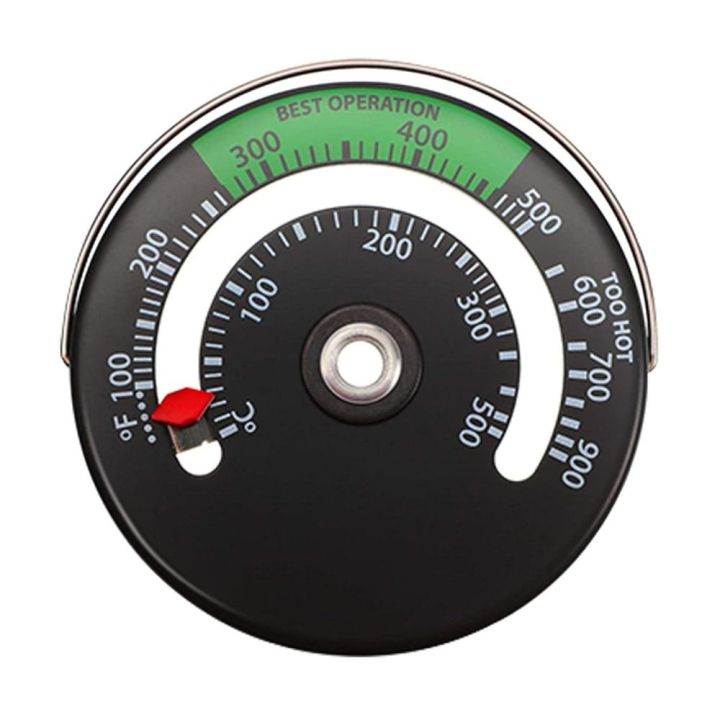 【Customer favorite】 Portable Metal Wood Stove Digital Over-temperature Protection Oven Temperature Gauge Magnetic Stove Top Home