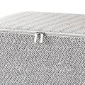 Non-Woven Zippers Storage Bag Moving Quilt Storage Basket Travel Large-Capacity Clothing Storage Bag Easy to Use.