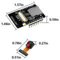 ESP32-CAM Camera Module ESP32 CAM WiFi Bluetooth Development Board with OV2640 Camera Compatible with Ar-duino Raspberry Pi. 