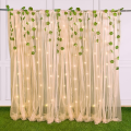 Net Curtain Backdrop/Tissue Fabric Background - Perfect for Birthday, Anniversary & Party Decoration for Kids, Boys, and Girls- (Pack of 1 Pcs).
