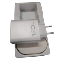 Vivo iQOO 120W Flash Charger Power Adapter with cable.
