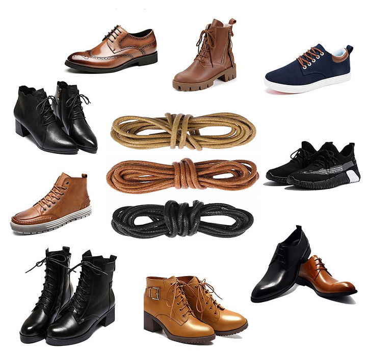 1 Pair 70cm\80cm\90cm\120cm\150cm Round Shoelaces For Shoes & Boots/Export Quality Office Shoe Laces