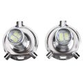 2 Pcs H4 9003 HB2 LED Motorcycle Headlight Bulbs HID Hi&Low Beam 6500K White Power. 