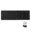 2.4G Wireless Touchpad Keyboard Multi-touch Ultra-slim with USB Receiver for Android Smart TV Computers Ladtops Desktops.