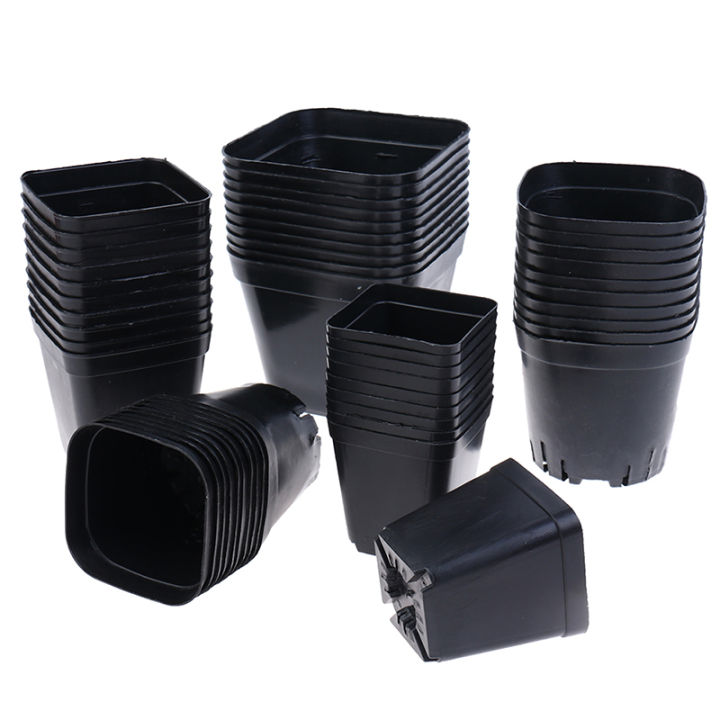 10pc%20Black%20Flower%20Pots%20Plastic%20Pots%20Small%20Square%20Pots%20for%20Succulent%20plants%20Layor%20-%20Image%208