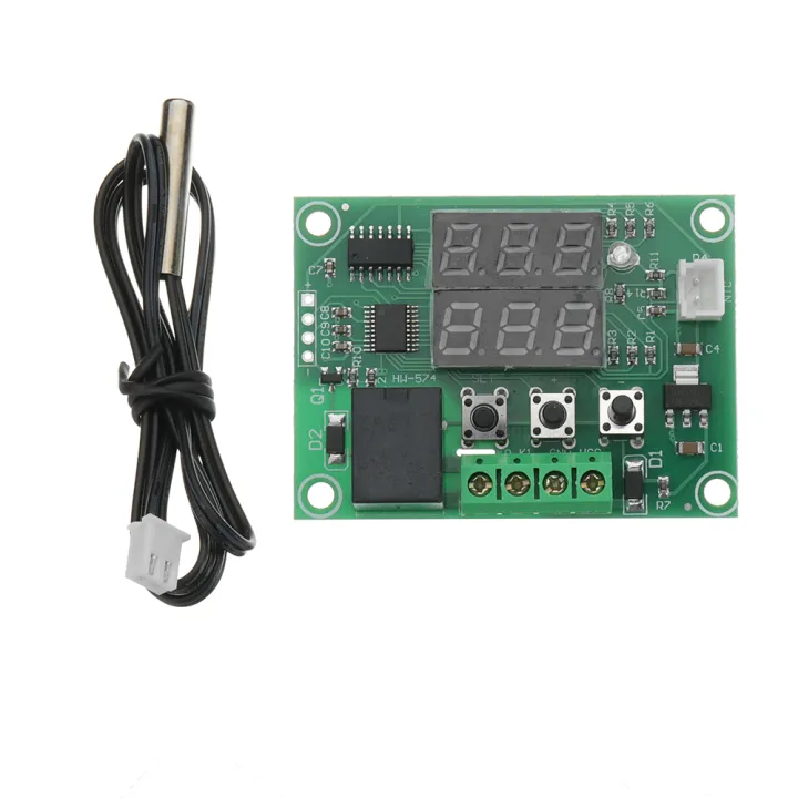 W1219%20Temperature%20Controller%20Module%20RED%20GREEN%20LED%20Dual%20Display%20DC%2012V%20AC%20220V%20W1219%20Digital%20Temperature%20Controller%20Circuit%20Incubator%20Switches%20With%20Waterproof%20NTC%20W1219%20Controller%20-%20Image%202