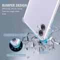 Xiaomi Redmi 12 4G/Readmi 12 5G Premium Silicone Case Crystal Clear Soft TPU Ultra-Thin Transparent Flexible Protective Mobile Phone Back Cover. 