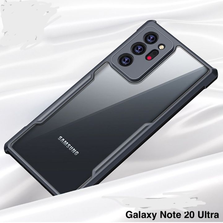 For samsung galaxy note 20 ultra NEW Shockproof TPU Bumper Hard Clear Acrylic Mobile Phone Case For samsung note 20 ultra Back Cover