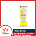 Garnier Bright Complete Vitamin C Face Wash 100ml/ 50ml.