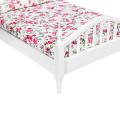 1:12 Dollhouse Miniature Bedroom Furniture Wooden Bed With Mattress White European. 