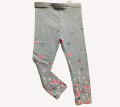 Girls Multicolor Floral Trousers Hot Pants For Flower Summer For Kids. 