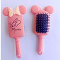 Disney Stitch Air Cushion Massage Combs Minnie Mouse Cartoon Anime Figures Children Comb Hair Brush Hairdressing Tool Kids Gift. 