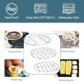 6/7/8 Inch Circular Wire Rack Cooling Rack Egg Steam Rack Stainless Steel Cooking Roasting Rack for Oven Pot Air Fryer Cake Pan. 