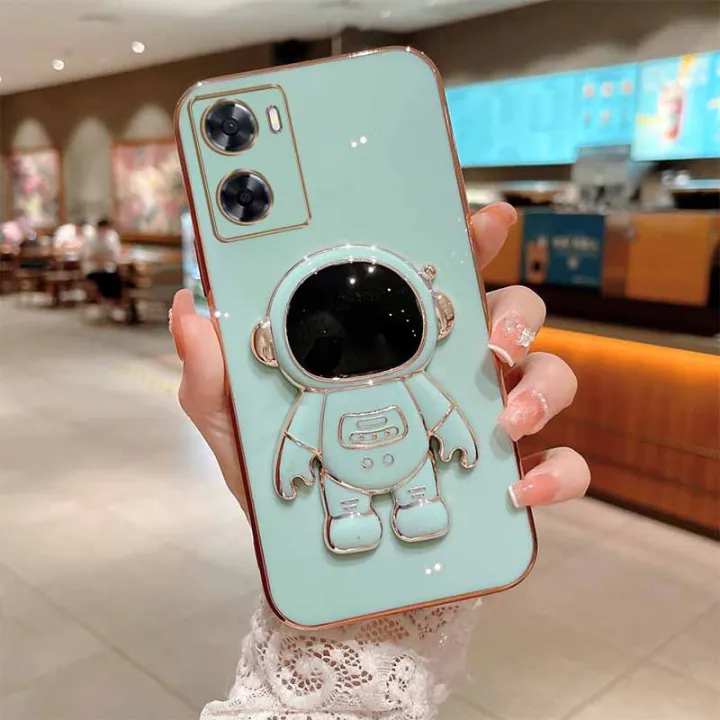 Tokifu%20For%20OPPO%20K10%205G%20Back%20Cover%20With%20Astronaut%20Folding%20Holder%20Luxury%206D%20Plating%20Case%20Soft%20Silicone%20Bracket%20Phone%20Cases%20-%20Image%203