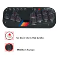 Mini HitBox Controller SOCD Arcade Stick Keyboard RGB Cherry Switch For PC Android PS4 Misterfpga. 