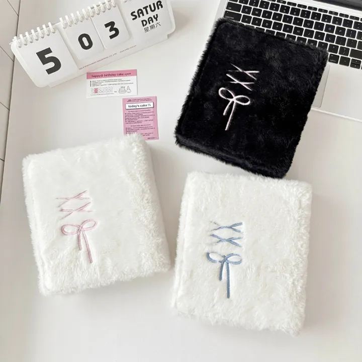 A6%20Binder%20Photo%20Album%20Bowknot%20Plush%20Photocard%20Holder%20Collect%20Book%20Album%20Notebook%20SUPER%20BABY%20-%20Image%204