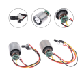 Mini Brushless Motor DC 9-12V 100000RPM High Speed CNC Aluminum Alloy Impeller Ducted Fan Stepless Speed Regulation Easy to Use.