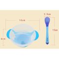 Baby Feeding Spoon And Bowl Set - 1Bowl & 1Spoon - Multicolour Available (Made in China). 