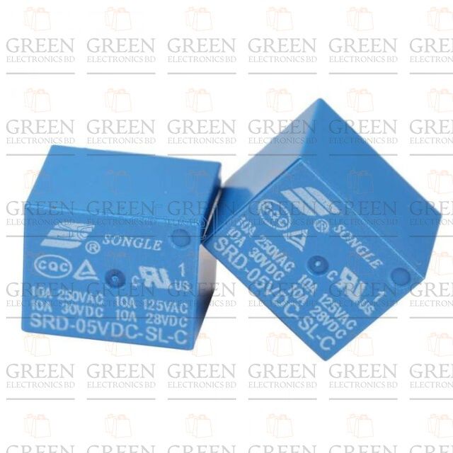 2Pcs%205V%20DC%20SPDT%20Power%20Relay%2010A%20-%20Image%205