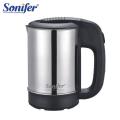 Sonifer Sf 2011 Water Boiler 0.5 Litre - Silver/Black - Electric Kettle. 