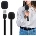 Handheld Wireless Microphone Handle Grip Stick Plug and Play Handle Adaptor for MIH Bee Street Interview Wireless Lavalier Microphone Handheld Stick For Mobile 1Set Interview Mic Handle Adopter Microphone Handheld Adapter for Wireless Go GoII Mic Wirele.