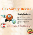 Denmark (22mm) LPG Gas Safety Sensor Device Cum Meter Regulator –Premium Quality. 