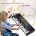 TLQ China 37 keys Electronic Musical Keyboard Piano with Microphone. 