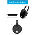 Wireless Display Receiver 4K -Compatible WiFi Display Adapter 5G+2.4G TV Stick for Android/IOS/ Easy Install Easy to Use. 