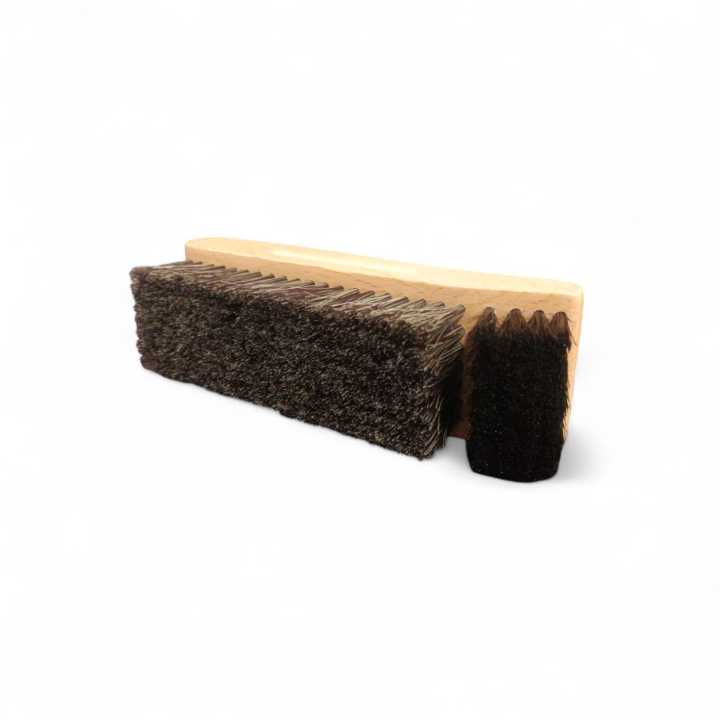 Express Brand Premium Horse Hair Wooden Shoe Polish Brush