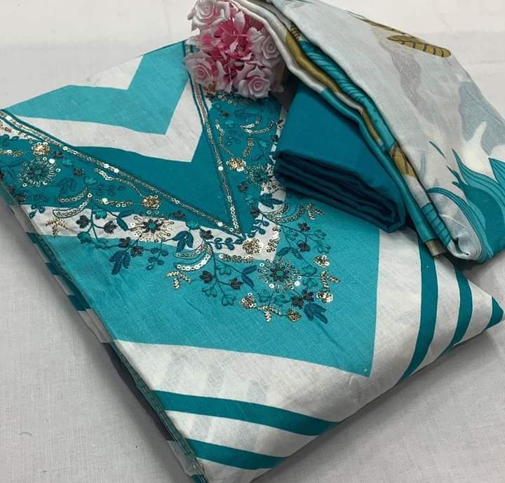 Nazmul%20fashio%20museum%20Exclusive%20Vip%20New%20Butix%20%20readymate%20Collection%20Cotton%20Three%20Piece%203%20Piece%20For%20Women%20-%20Image%202
