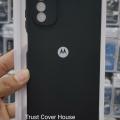 For Motorola Moto E32S  Silky And Finishing   With Camera Production Soft Silicone  Cover. 