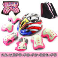 Glow-in-the-dark glow-in-the-dark protective gear for kids kids roller skating skating protector set for skateboard, knee pads, bicycles, balance bike helmets. 