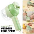 Multifunction Electric 40w Vegetable Cutter Slicer Masher Chopper Cutting Pressing Mixer Food Slice Usb Charging.