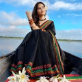 Tangail Half Silk Plus Saree for Women. 