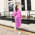【Alien Alien】 New Reusable Transparent Long Raincoat Men Women Waterproof Rainwear Outdoor Jacket Unisex Cycling Hiking Rain Gear Coat. 