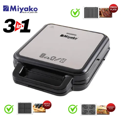 Miyako%203-in-1%20Big%20Size%20Sandwich,%20Grill%20&%20Waffle%20Maker%20SM-012HY%20Sandwich%20Grill%20Waffle%20All%20in%20One%20Powerful%20Machine%20-%20Image%203