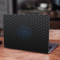 Cyber Hex Laptop Sticker Stylish & Durable Perfect for Any Laptops Waterproof Scratch Resistant Decal for Laptop Notebook MacBook.