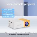 New YG300 Mini Portable Projector Home Theater USB Ultra-Clear Projector Outdoor Movie Home. 