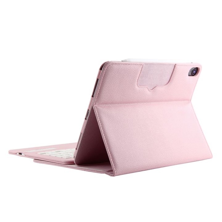 IP011%20Detachable%20Bluetooth%203.0%20ABS%20Keyboard%20+%20Litchi%20Texture%20Leather%20Case%20for%20iPad%20Pro%2011%20inch%20(2018),%20with%20Sleep%20Function%20-%20Image%206