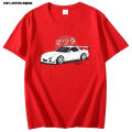Men tshirt Mazda RX7 printed short leeve T shirts Harajuku Japanese car fans racing race tee shirt JDM automobile culture. 