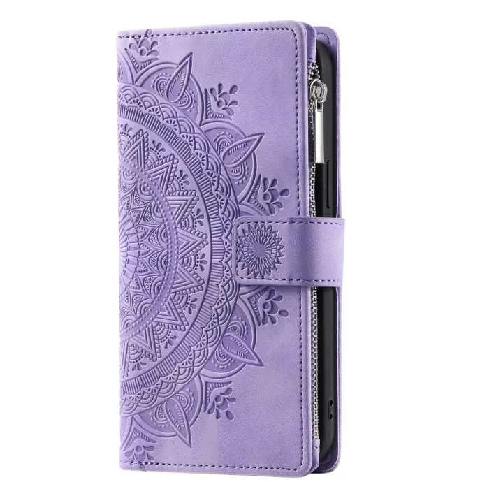 %EF%BC%88COD%20Available)Multi-Card%20Totem%20Zipper%20Leather%20Phone%20Case%20For%20Honor%20200%20Lite%20-%20Image%208
