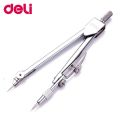 Deli Stainless Steel Multifunctional Drafting Drawing Compass/Lead Core Math Geometry Circles Tool Durable Supplies 8600/8601. 