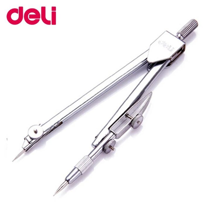 Deli%20Stainless%20Steel%20Multifunctional%20Drafting%20Drawing%20Compass/Lead%20Core%20Math%20Geometry%20Circles%20Tool%20Durable%20Supplies%208600/8601%20-%20Image%203