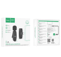 Hoco L15 Type-C Lavalier Wireless Microphone (For Android) original product. 