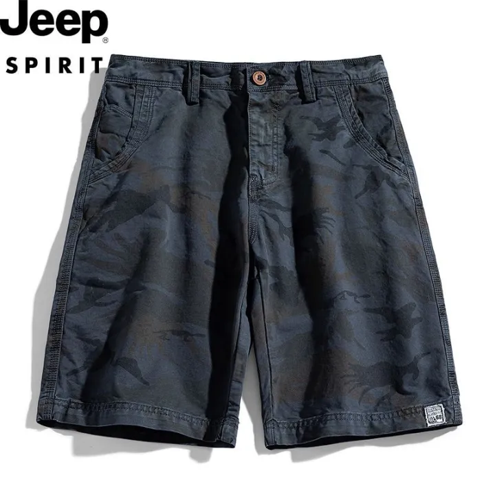 JEEPJeep%20Men's%20Fifth%20Pants%20Summer%20Shorts%20Men's%20Thin%20Breathable%20Tooling%20Half%20Pants%20Outdoor%20Fishing%20Multi-Pocket%20Fashion%20-%20Image%203