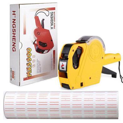 Price Tags Labels Machine with Paper Sticker Rolls.