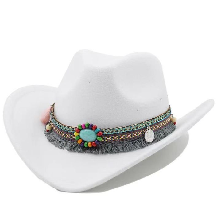 Western%20Grassland%20Hat%20Tibetan%20Ethnic%20Style%20Sunshade%20Cowboy%20Hat%20Men%20and%20Women%20Knight's%20Cap%20Tourist%20Hat%20Tibetan%20Top%20Hat%20-%20Image%203